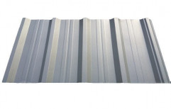 Steel Trapezoidal Bare Galvalume Roofing Sheet, For Commercial