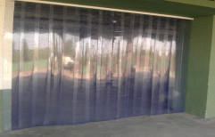 Transparent Sliding PVC Strip Curtain, Thickness: 3 mm