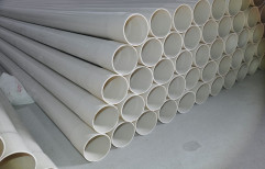 White Electric PVC Pipe