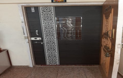 Wooden Safety Door, For Residential, Size: 7'.0"x 3'.0"