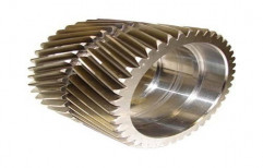 Alloy Steel Round Herringbone Gear, For Industrial