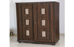 Attari Wooden Teakwood Wardrobe Almirah, For Cloth Storage