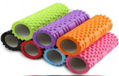 Blue Yoga Foam Roller, For Gym, Size: Standard