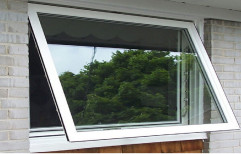 Glass Vertical Aluminium Home Window Awnings