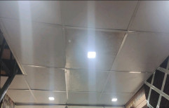Glossy Glass False Ceiling, Thickness: 8 mm