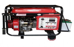 HPM 5000 Va Max Output GE-3P-5000DS Portable Diesel Generator, For Industrial, Voltage: 415V