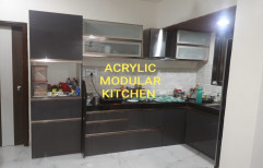 Italian Acrylic Modular Kitchen