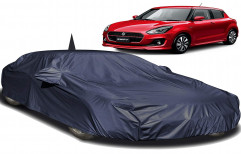 Navy Blue Polyester Car Cover