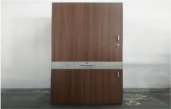 Outside Open Wooden 2 Door 1 Drawer Single Cabinet Wardrobe, For Home & Office