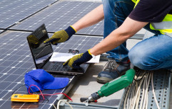 Roof Top Hybrid Solar Panel Installation Service, For Commercial