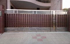 Stainless Steel Hinged Gate
