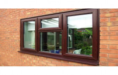 Unilex Germany Brown UPVC Combination Window, Glass Thickness: 3 - 10 mm