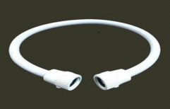 White Ptmt Connection Pipe 18 Inches