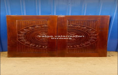 Wooden Safety Door, For Home, Size: 81"x54"