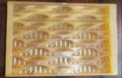 Yellow PVC Roof Tiles Mould, Dimensions: 300mmX600mm