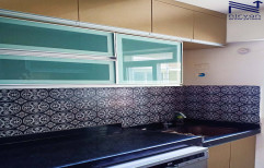 Acrylic Parallel Modular Kitchen