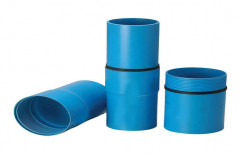 Blue Round 6 inch PVC Casing Pipe, 6m, 10 Kg