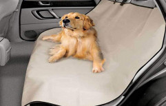 Brown Leather Pet Car Seat Cover