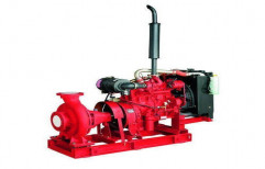 Diesel Fire Engine Pump Set, 51 BHP, Model Name/Number: 3R1040