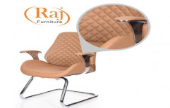 Fort Fix Visitor Chair in Beige Colour