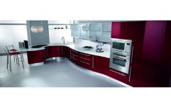 L Shape Modern Kitchen