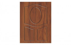 Laminated Brown Plywood Membrane Bedroom Door, For Home, Door Thickness: 2.5inch
