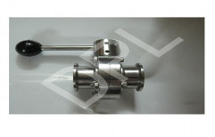 Manual Stainless Steel Triclover Butterfly Valve