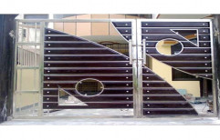 Modern Stainless Steel Main Gate for Residential, Material Grade: SS304