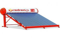 Redren Capacity(Litre): 300 Solar Water Heater, White & Red, Normal