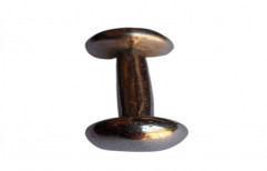Round Brass Labret Stud, For Use in Lip Piercings, Size: 4inch