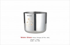 Round Stainless Steel Glass-105-Blommos, Material Grade: 202