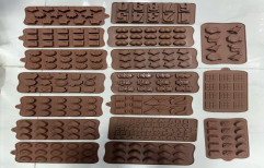 Silicon Choclate Moulds, Square