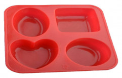 Silicone Soap Mould, Thickness: 50, Size: 17.4*16.4*4