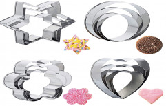 Silver Stainless Steel Bakery Cookies Cutter