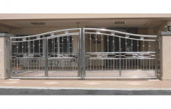 Swing Stainless Steel Decorative SS Grill Gate