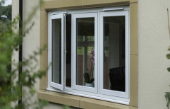 UPVC Casement Window, Glass Thickness: 5know Thickness Clear Glass