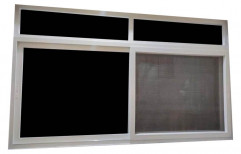 UPVC Slinding White Window, Glass Thickness: 7 Mm
