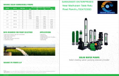 WAAREE Solar Agricultural Pumps, For Submersible, Capacity: 1 Hp