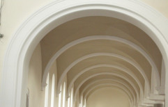 White 16 Mm Decorative GRC Arch