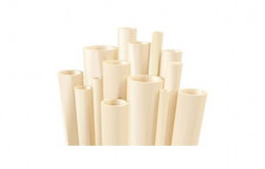 White Round CPVC Pipe, Length of Pipe: 3 m, Size/ Diameter: 1 inch
