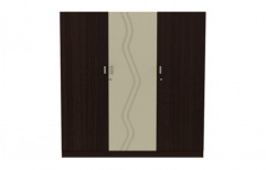 2 Doors Godrej Vurv Wooden Wardrobe, With Locker