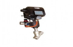 Angle Seat Valve with Electro Pneumatic Positioner, Size: 15 Nb
