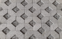 Grey 12 mm Printed Stone Mosaic Tile