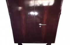 Mild Steel 8 Feet MS Home Almirah, With Locker