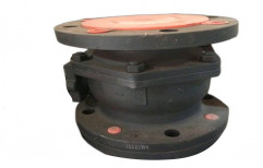 MS 120mm Two Piece Ball Valve, Flanged