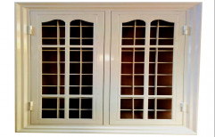 Paint Coated White Steel Window, For Home, Modern