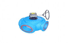 Saad Stainless Steel Gear Operated Ball Valve, For Water