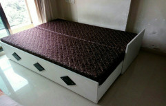 Sliding Double Bed With Storage