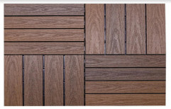 Square Brown Wooden Tiles Flooring, For Furniture