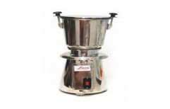 Stainless Steel Silver Commercial Mixer Grinder, For Wet & Dry Grinding